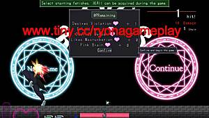 In Erisdysnomia Act, red haired girl fucks green monster men in hentai game 💚