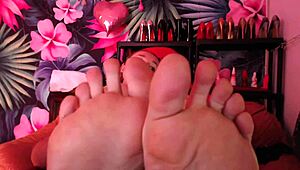 Seductive foot temptation