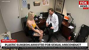 Holy crap, plastic surgeon caught banging tattooed patient on Fck News!