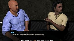 Coffee Break Part 2: Shaved Pussy and Big Tits in Wild Group Action