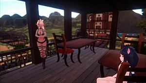 Monster Girl Island Patreon Hentai Game Ep 9 Features Sexy Doll Dance Moves.