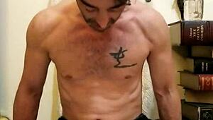 Sexy Man Flexes Yoga Poses With Max Shenanigans!