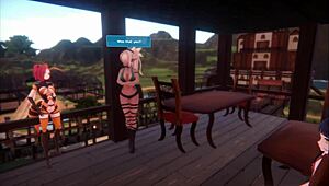 Monster Girl Island Patreon Hentai Game Ep 9 Features Sexy Doll Dance Moves.