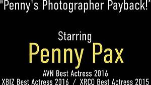 so, this busty babe penny pax gets fucked hard after her stripping photoshoot