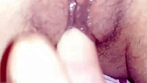 Her pussy swallows all my fingers? Lesbian illusion girls show wet pussy orgasm from fingering and fucking.