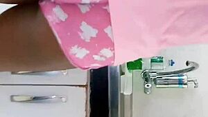 Latina neighbor fucked in lingerie