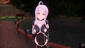 Monster Girl Island Patreon Hentai Game Ep 9 Features Sexy Doll Dance Moves.