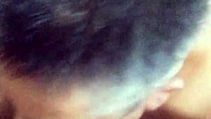 Latino sucking that big black shemale cock deep! 😈🍆