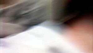 Interracial couple engages in oral and anal sex