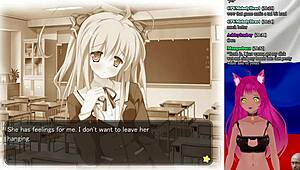 vtuber lewdneko plays girlfriend president game part 7