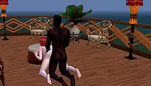 i tamed that bad girl on the beach, she sucked my monster cock