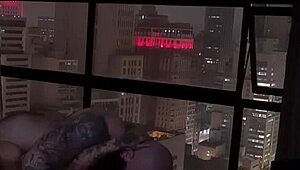 romantic homemade sex with handjob, blowjob, doggystyle, and cum inside.