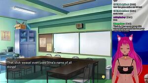 vtuber lewdneko plays girlfriend president game part 7