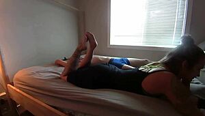 Bound and Helpless Boyfriend, Are You Ready for My Teasing Tongue on Your Nipples?