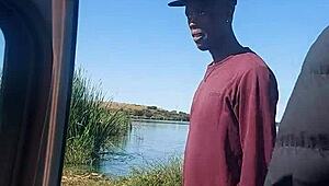 Lilpuddingbowls Sucks Monster Cock In Public