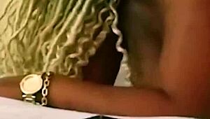 Fucking me doggystyle with big black cock!