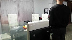 Stepmother and stepdaughter indulge in taboo sex