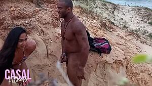 Couldn't resist on the beach