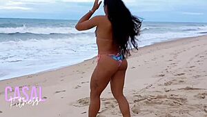 Couldn't resist on the beach