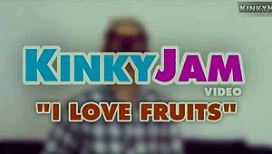 Emily Candys Sings About Fruits in Extreme Fetish Play.