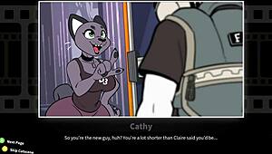 beat banger cathy bangs furry group with big cocks