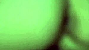 Blonde girlfriend soaks in cum