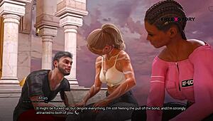 hey, check atlas banging leyala kali and naya in a hot threesome!