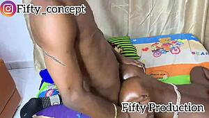 Bad Bitch Bent Over for Crazy Doggystyle Cumshot.