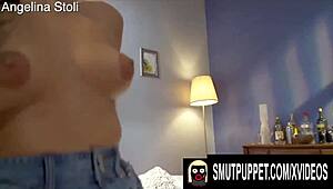 Smut Puppet showcases insatiable brunette dolls riding throbbing dongs hard in cowgirl compilation part 3