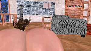 Watch These Cute Lesbian Girls Play With Dildo And Strapon In Hindi!