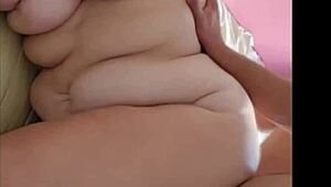 Quick Fuck After Showing Off Swinging Fat Boobs in Lingerie