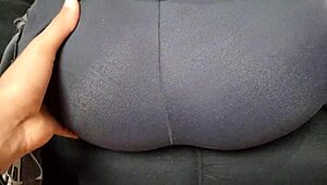 novinha brenda loyola enjoys fucking before gym, on all fours with big dick pounding hard