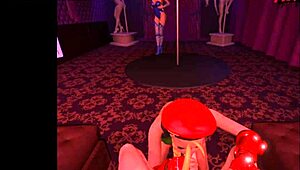 Cammy White Rides Cock in Virtual Reality Game Cosplay with Crazy Bunny Costumes. Get Immersed in the Wild Fight!