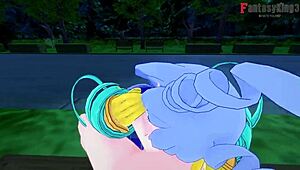 Nejire Hado Blowjob POV in Boku No Hero