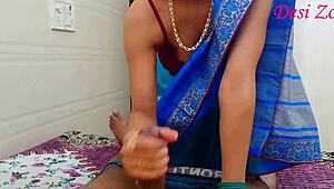 Exclusive Indian Stepmom Rides Stepson Hard with Dirty Hindi Chats