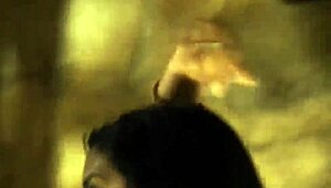 Exotic Indian beauty dances nude with sensual moves