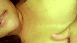 Amateur With Natural Tits Moans During Homemade Masturbation