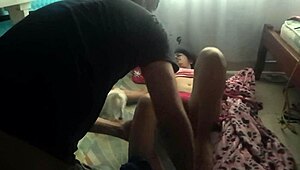 my wife loves making passionate love every morning with her latina vagina