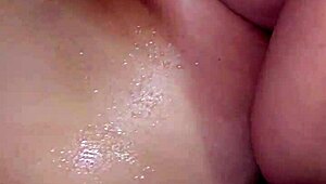 Teen shower sex with voluptuous MILF