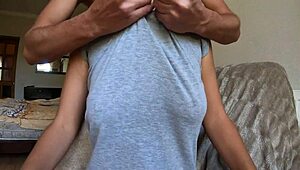 He ripped my t-shirt just to lick my puffy nipples