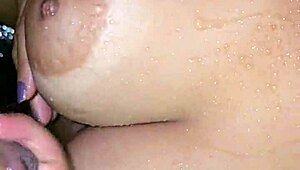 Mom's Steamy Shower Encounter with Big Tits