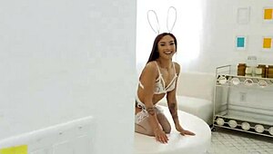 he turned me into a cream filled easter slut with big cock