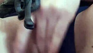 Lonely Girl Brings Herself To Orgasm Caressing Her Pussy