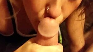 yo, giving my friend a wild pov blowjob! 😜