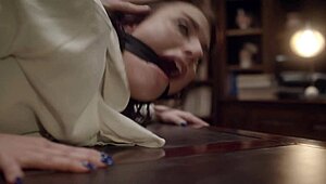 Cecilia Lion in Stockings Dominates with Blowjob Masturbation Spanking Facial Cowgirl Bound Ebony