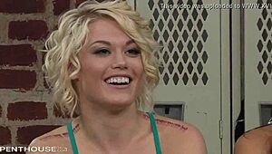 Penthouse pets Kortney Kane and Ash Hollywood spill sexy lesbian secrets.