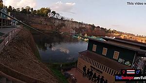 Asian teen's wild waterpark fun turns into hardcore sex.