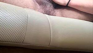 another backseat cum swallow with blonde petite orgasm