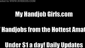 I fantasize as french maid giving handjob fetish