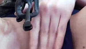 Lonely Girl Brings Herself To Orgasm Caressing Her Pussy